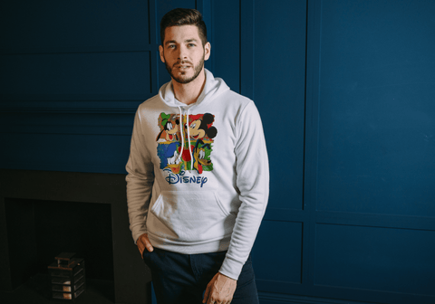 Disney Printed Unisex Hoodie | 100% Premium Cotton