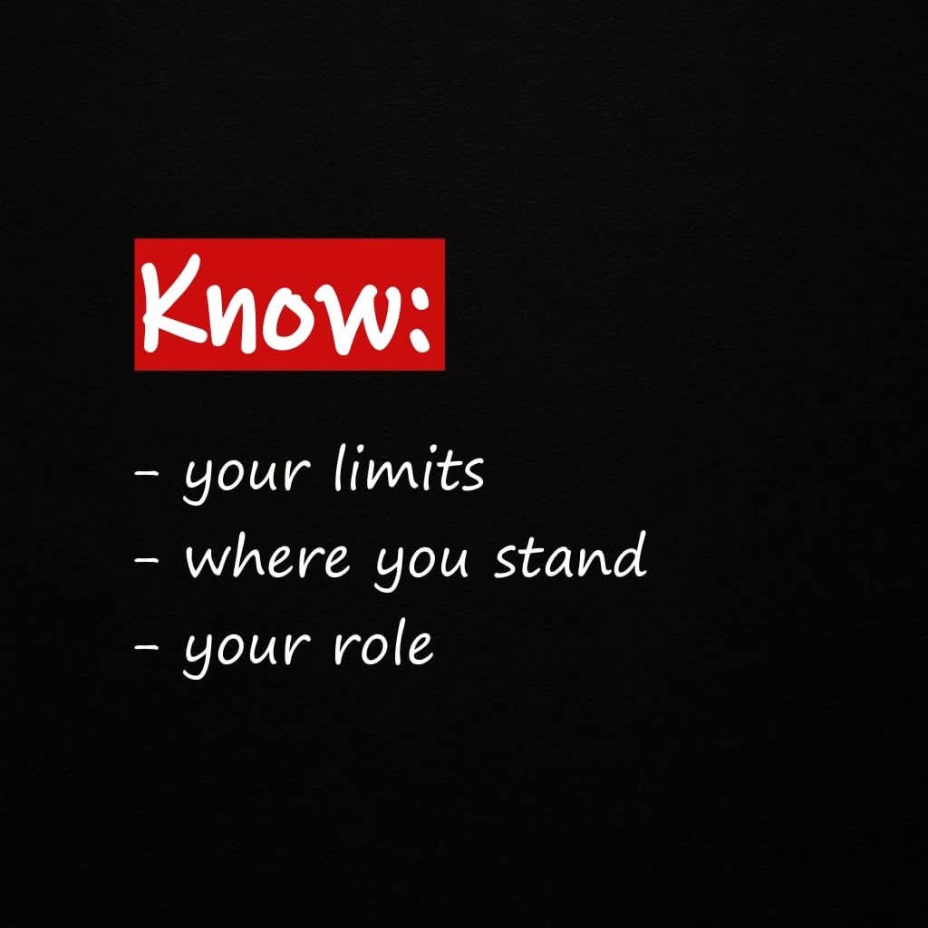 Know Your Limits | Premium Crew Neck Tee