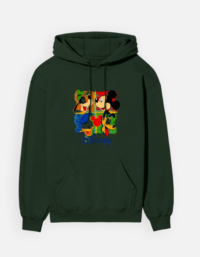 Disney Printed Unisex Hoodie | 100% Premium Cotton