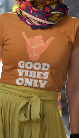 "Good Vibes Only | Graphic Tee