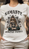 Namaste Positive Energy Printed | “Wear the Story. Live the Spirit.”