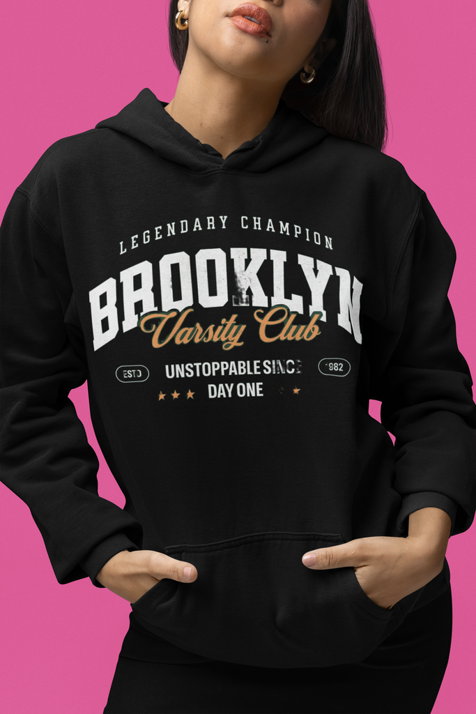 Brooklyn Printed Hoodie | “Wear the Story. Live the Spirit.”