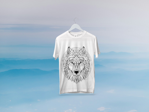 "Sacred Mandala Art Printed T-Shirt | Relaxed Fit Cotton Tee | Perfect for Yoga, Meditation, Festivals, and Everyday Casual Fashion"