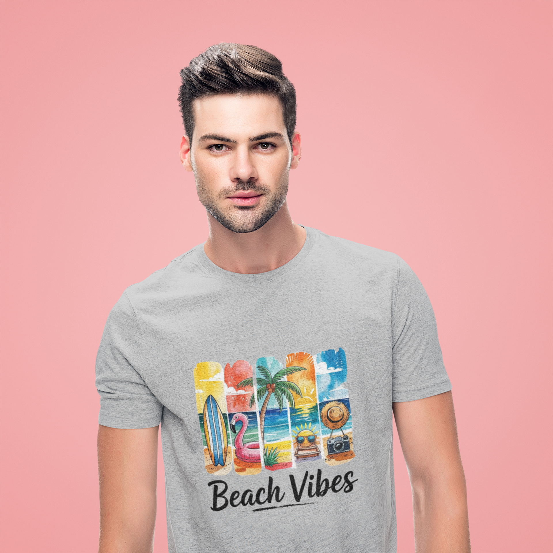 Beach Vibes Printed Tee