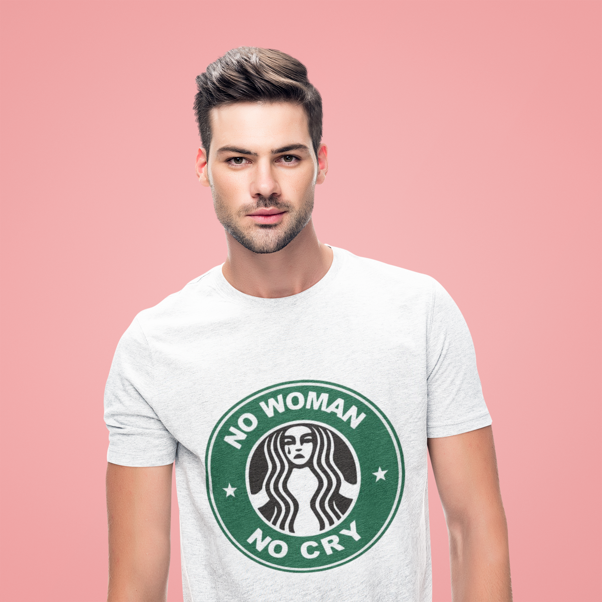 "No Woman No Cry" Printed Tee