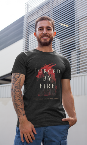 Forged by Fire T-Shirt | 100% Premium Cotton – Soft and breathable
