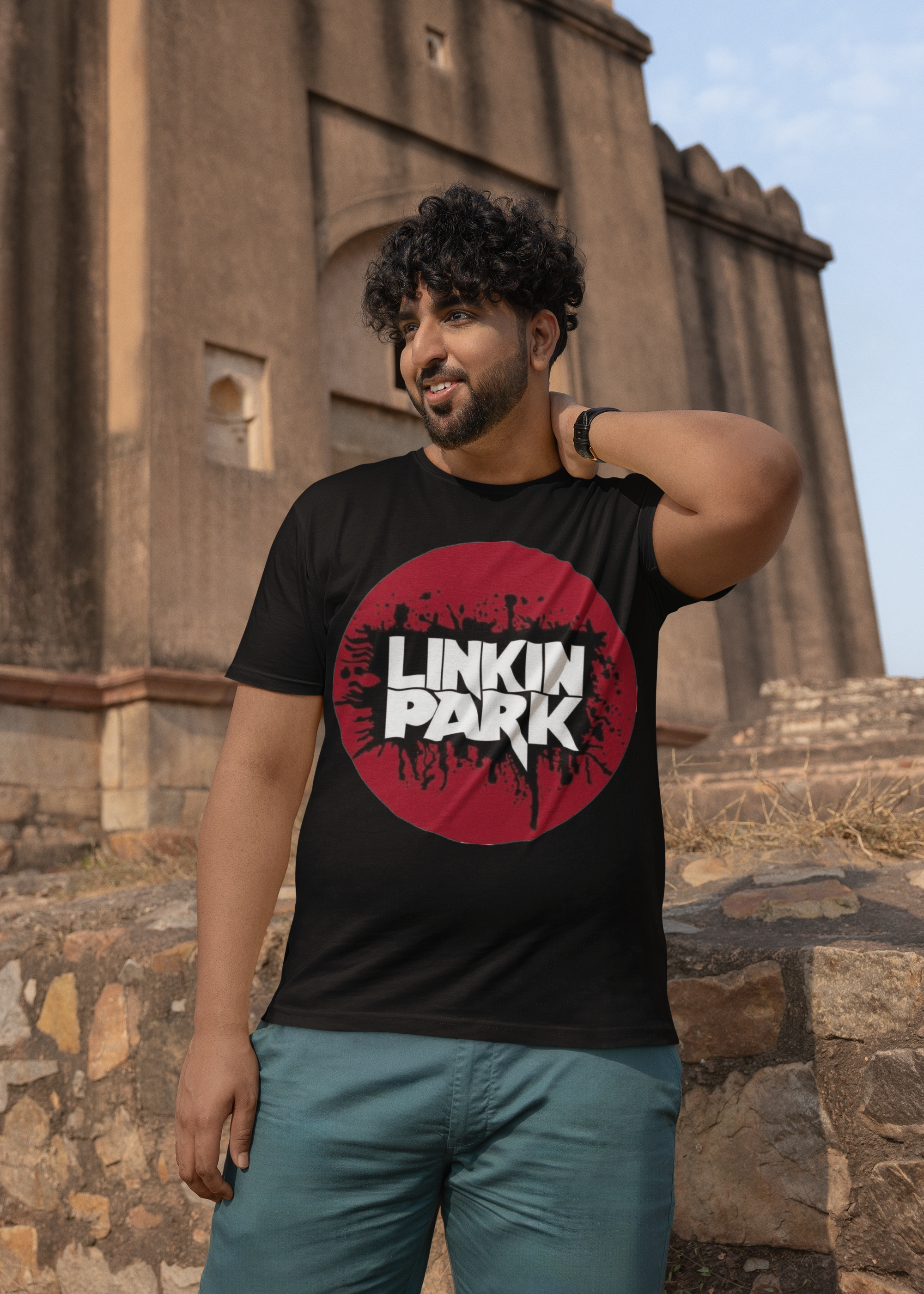 Classy Linkin Park Printed Tee for Him