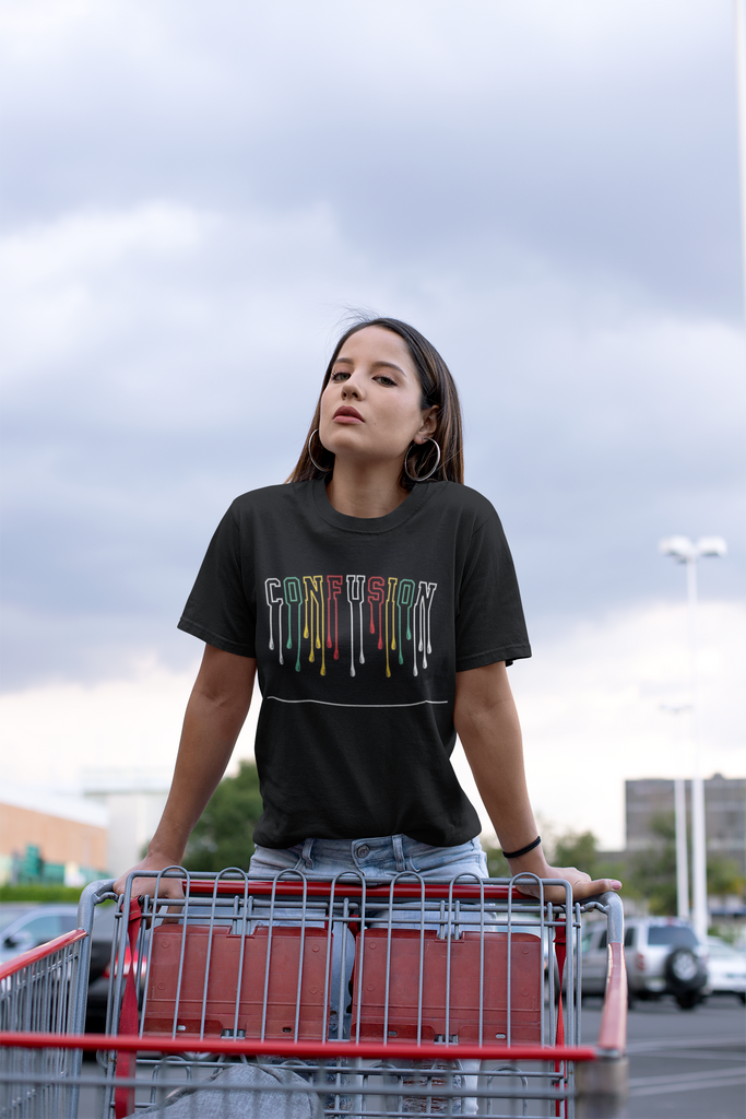CONFUSION Printed |  Ideal for anyone wanting to mix casual comfort with a dash of personality