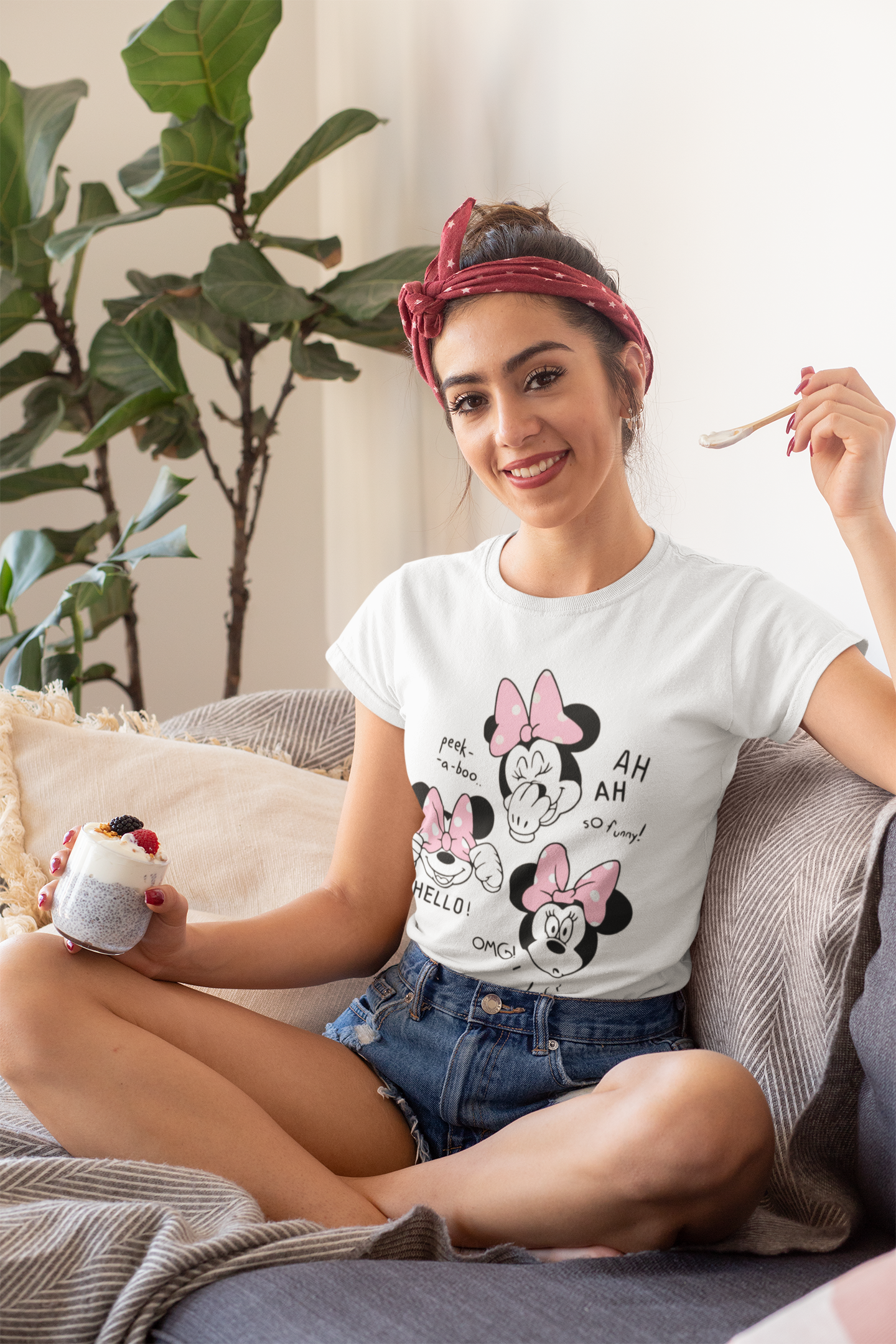 Minnie printed Tee