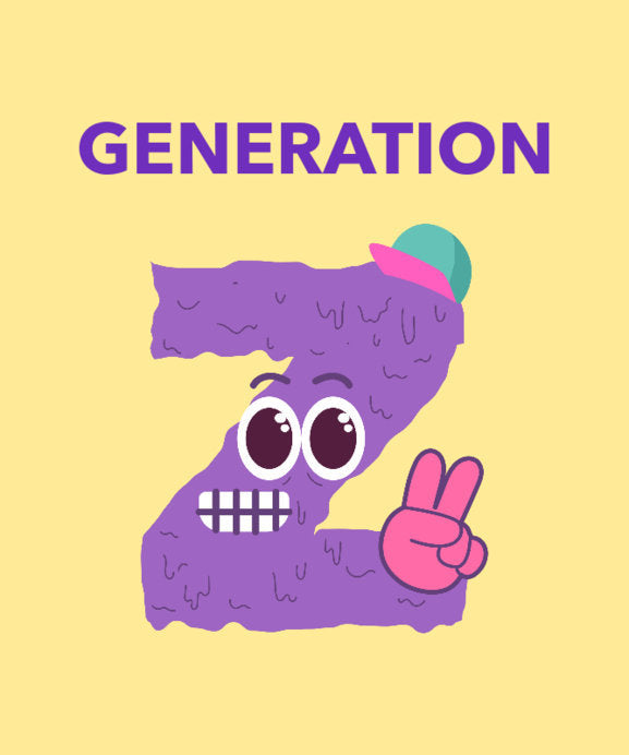 GenZ Printed T-Shirt | 100% Premium Cotton