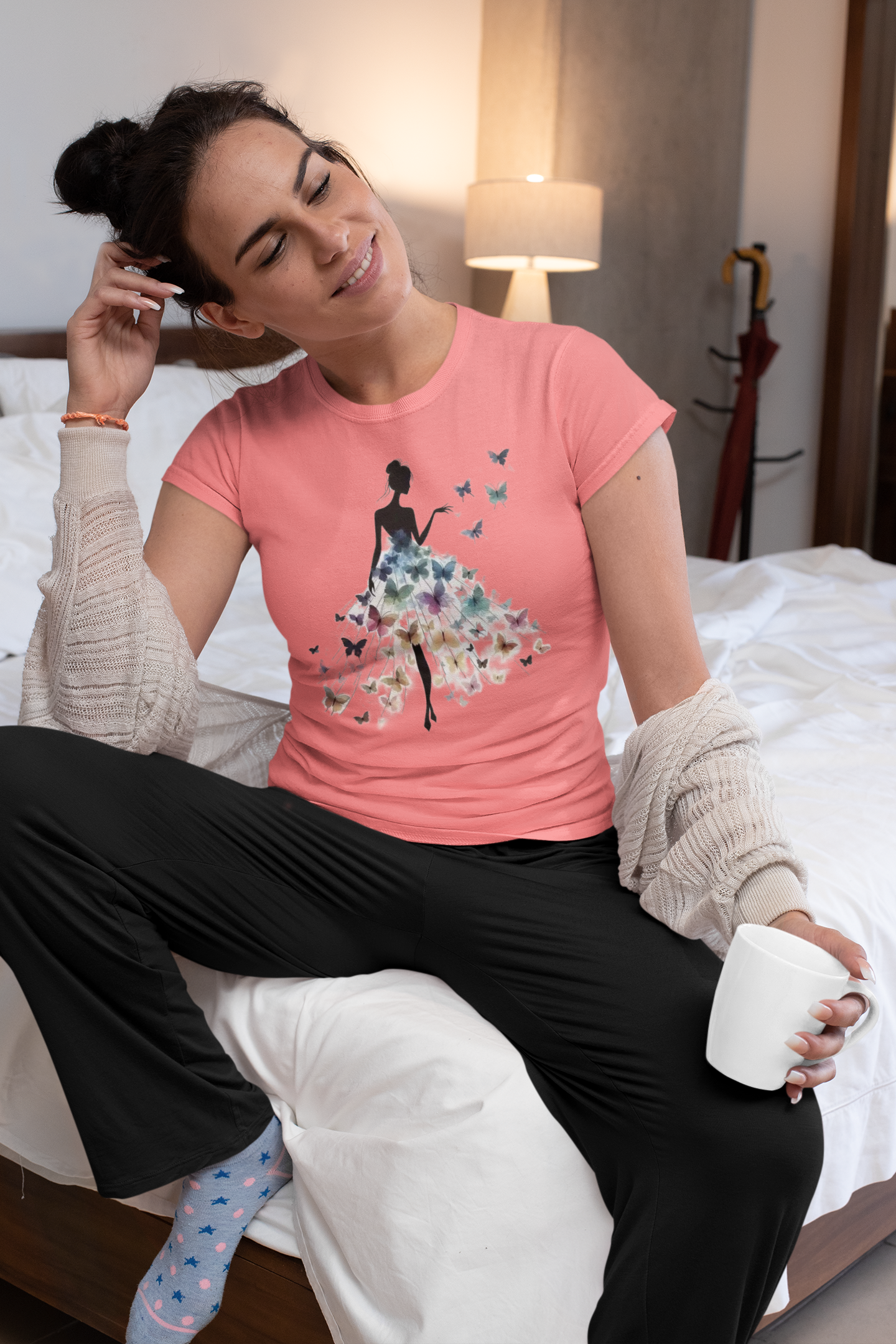 Abstract Design Printed Tee | Be Realistic