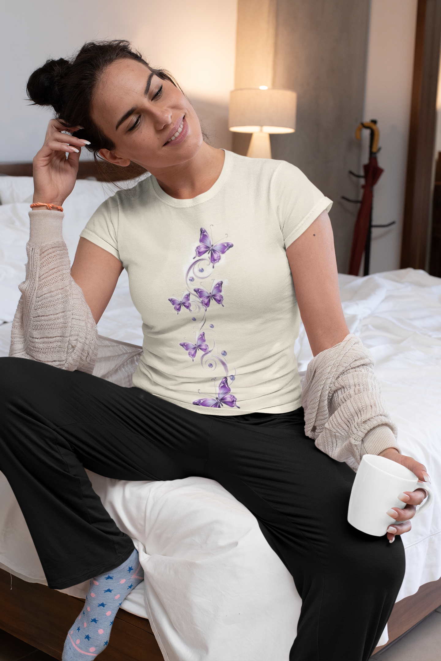 Butterfly Printed Tee | Be Independent