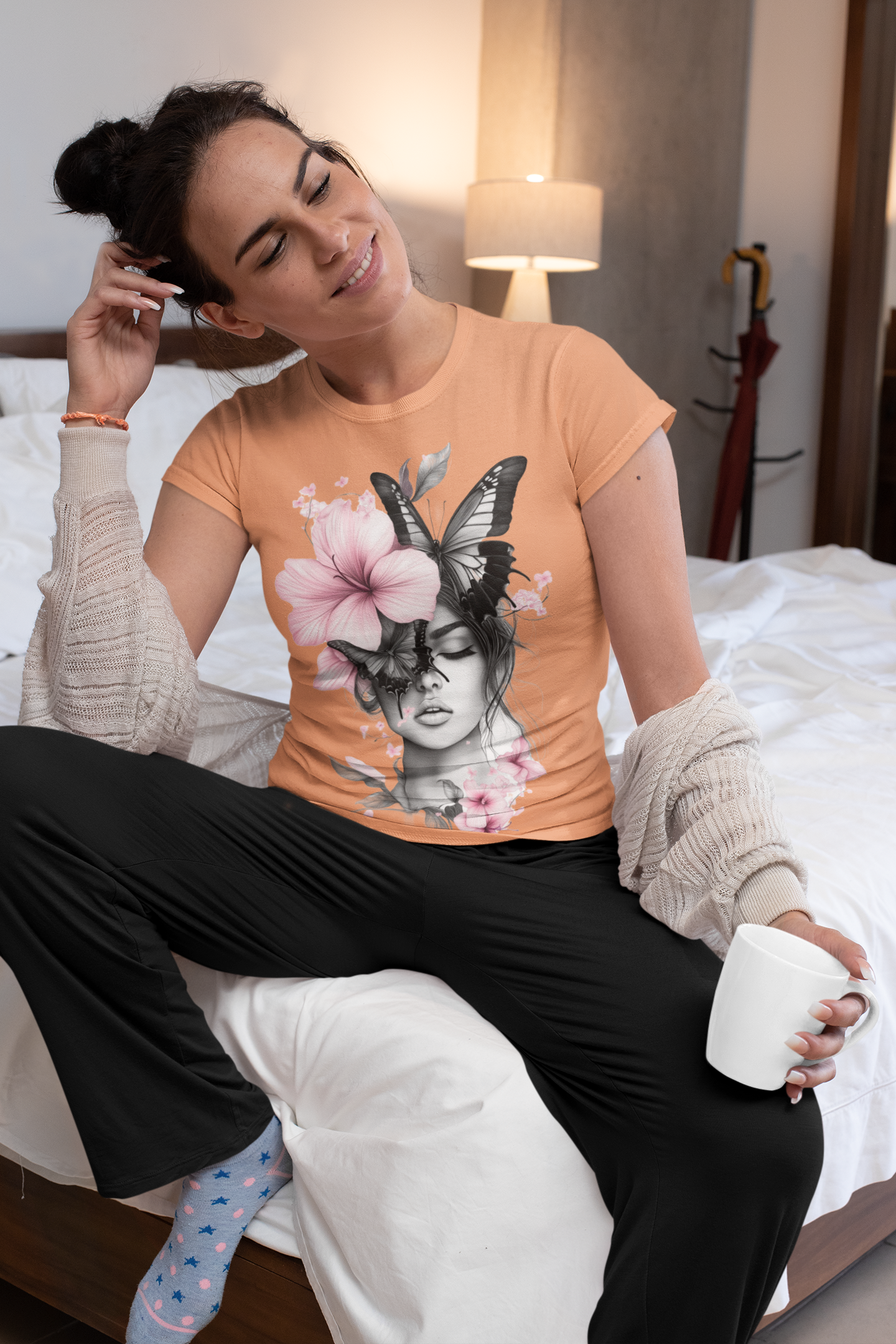 Abstract Printed Tee | Be for yourself