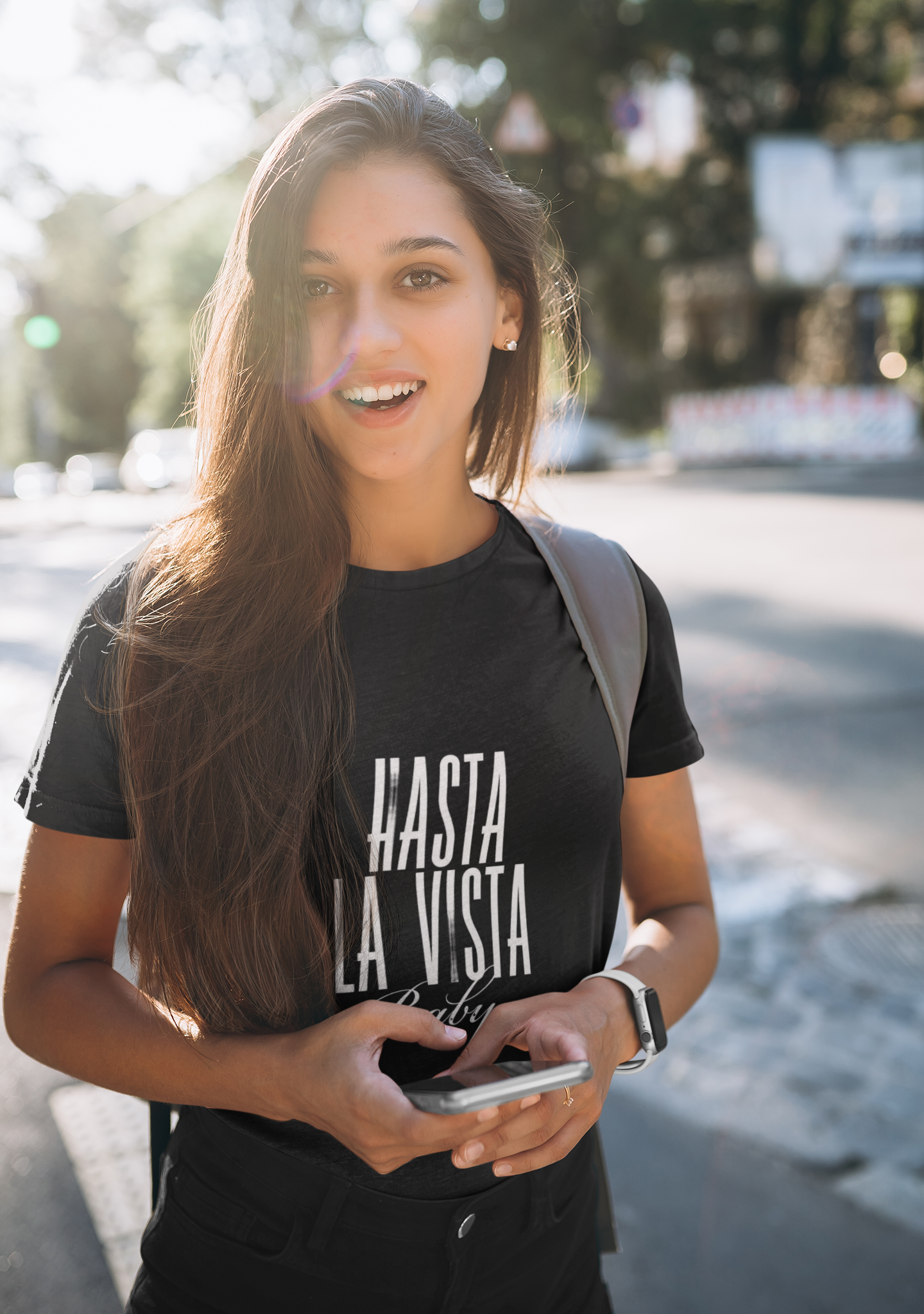 "Hasta La Vista" Printed Tee