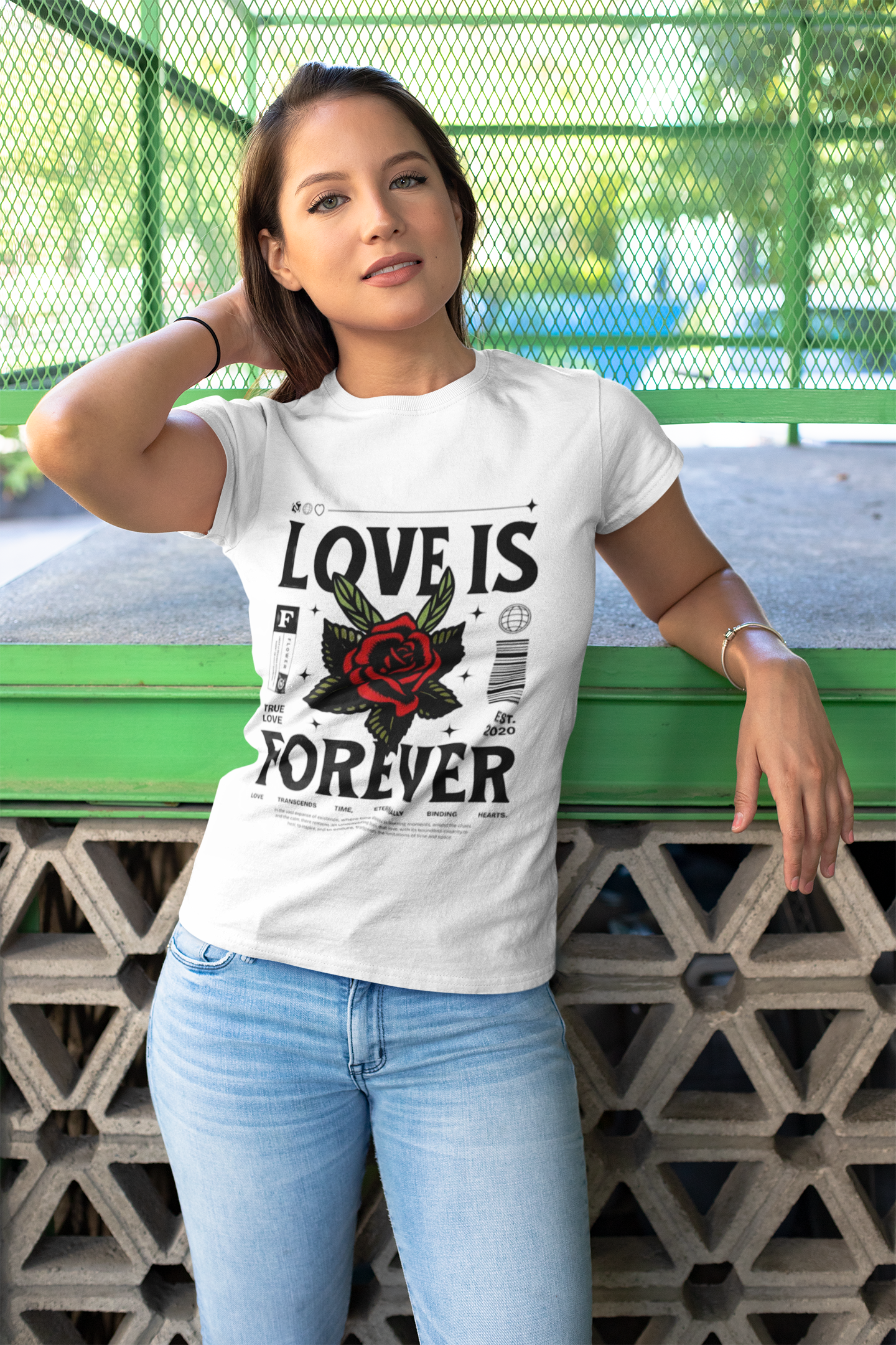 "Love is Forever. Printed Tee | Be Real