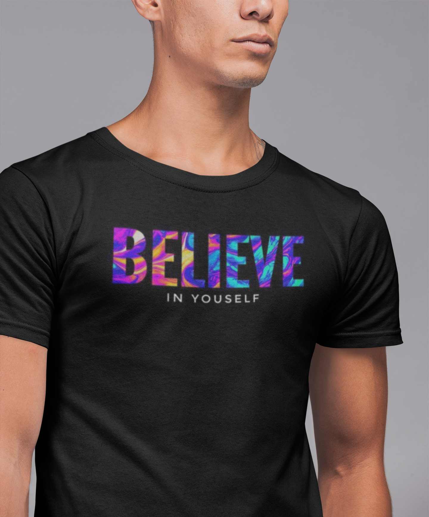 Believe in Yourself Printed Tee | Be an owner
