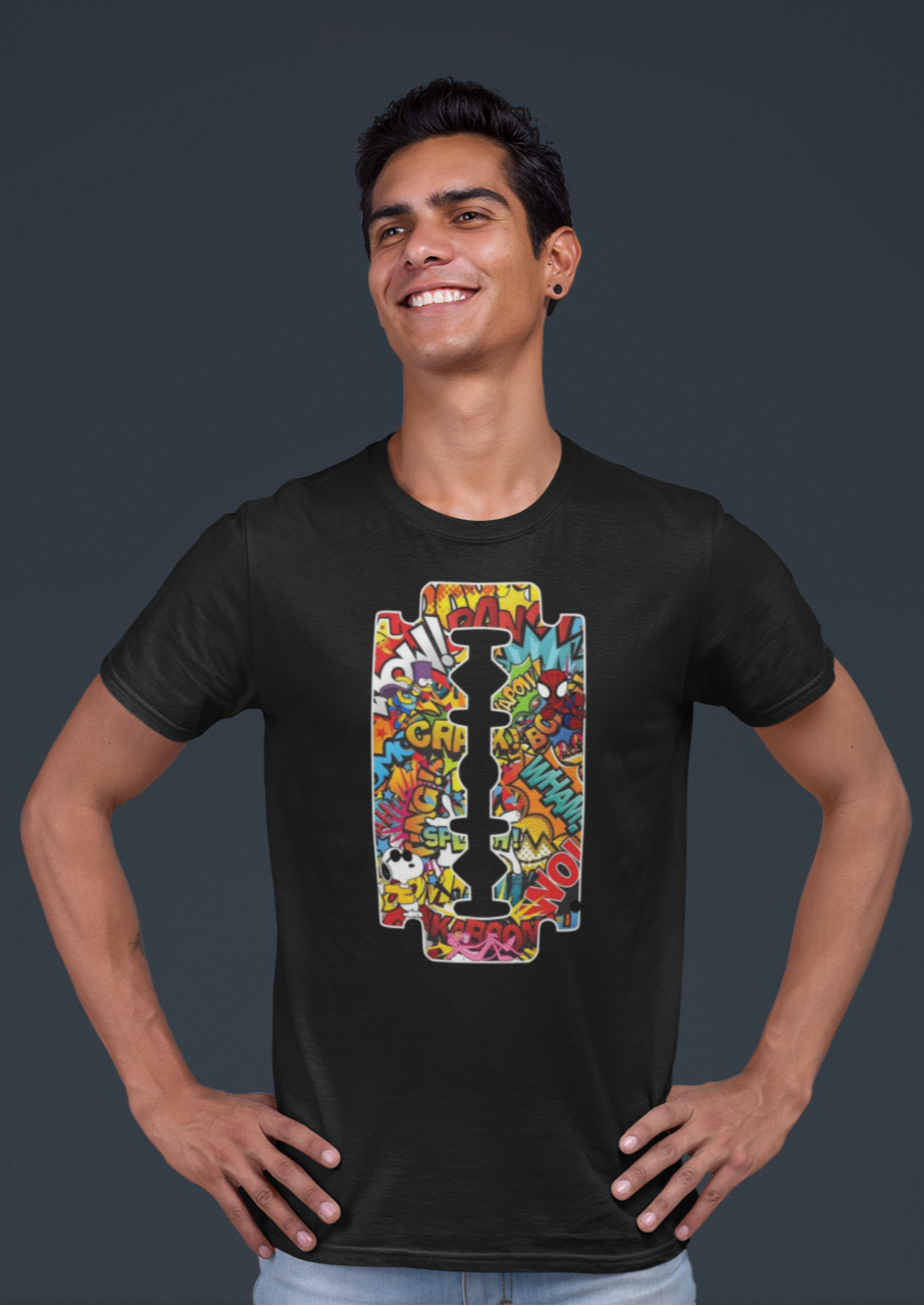 Blade Printed Tee | Be in ultimate comfort