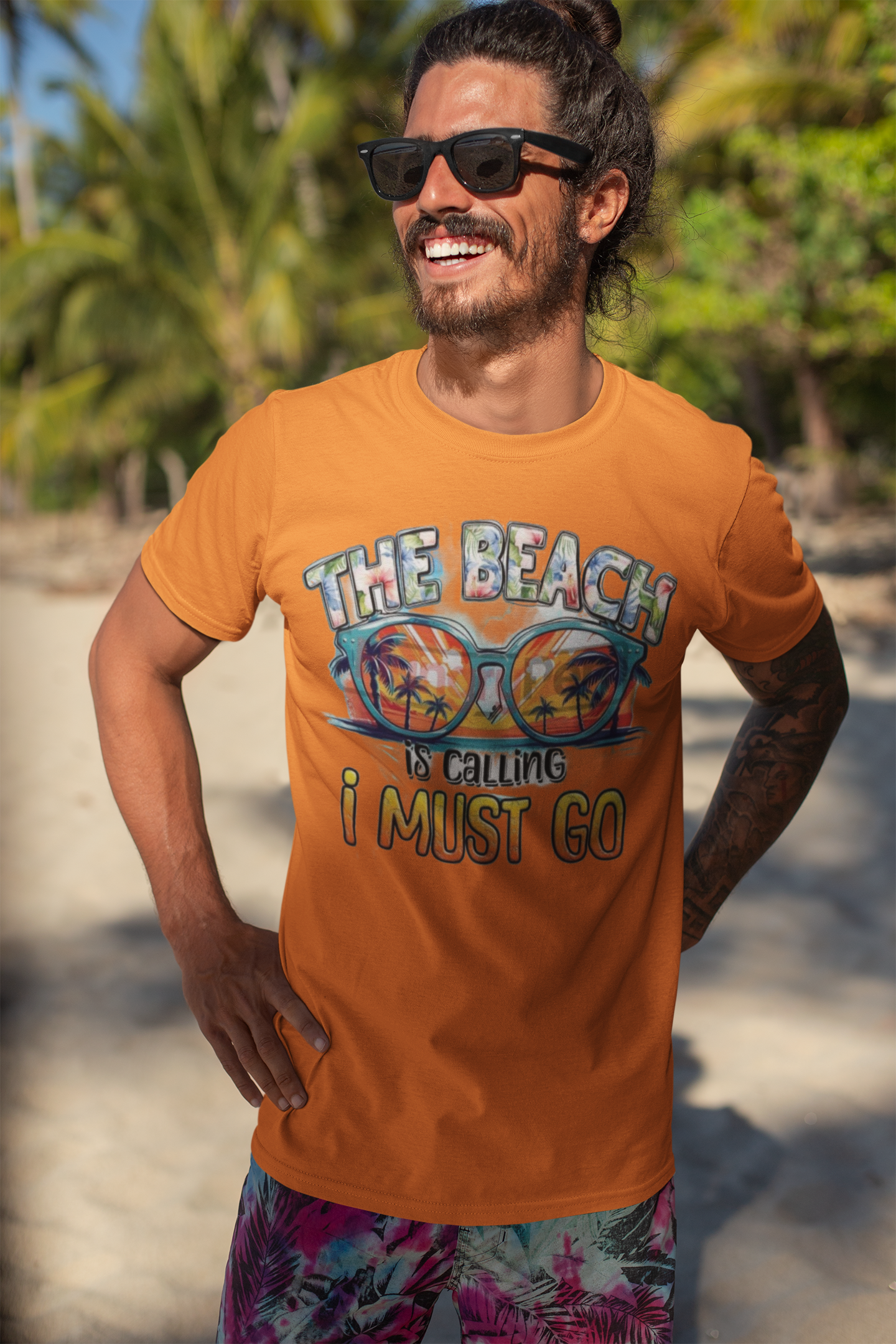 The Beach is Calling Printed Tee | Be in Style