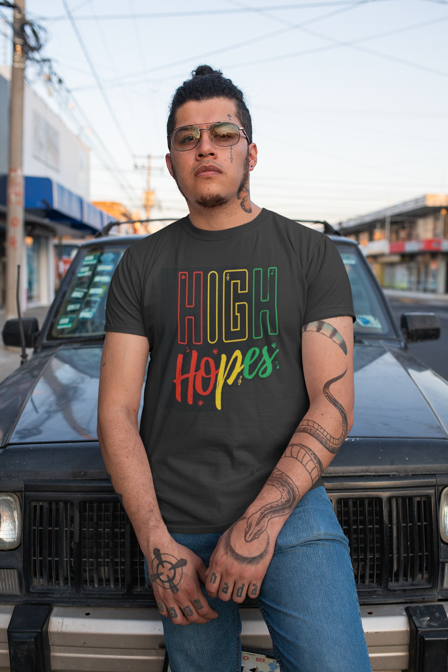 High Hopes Printed Tee | Be Anonymous
