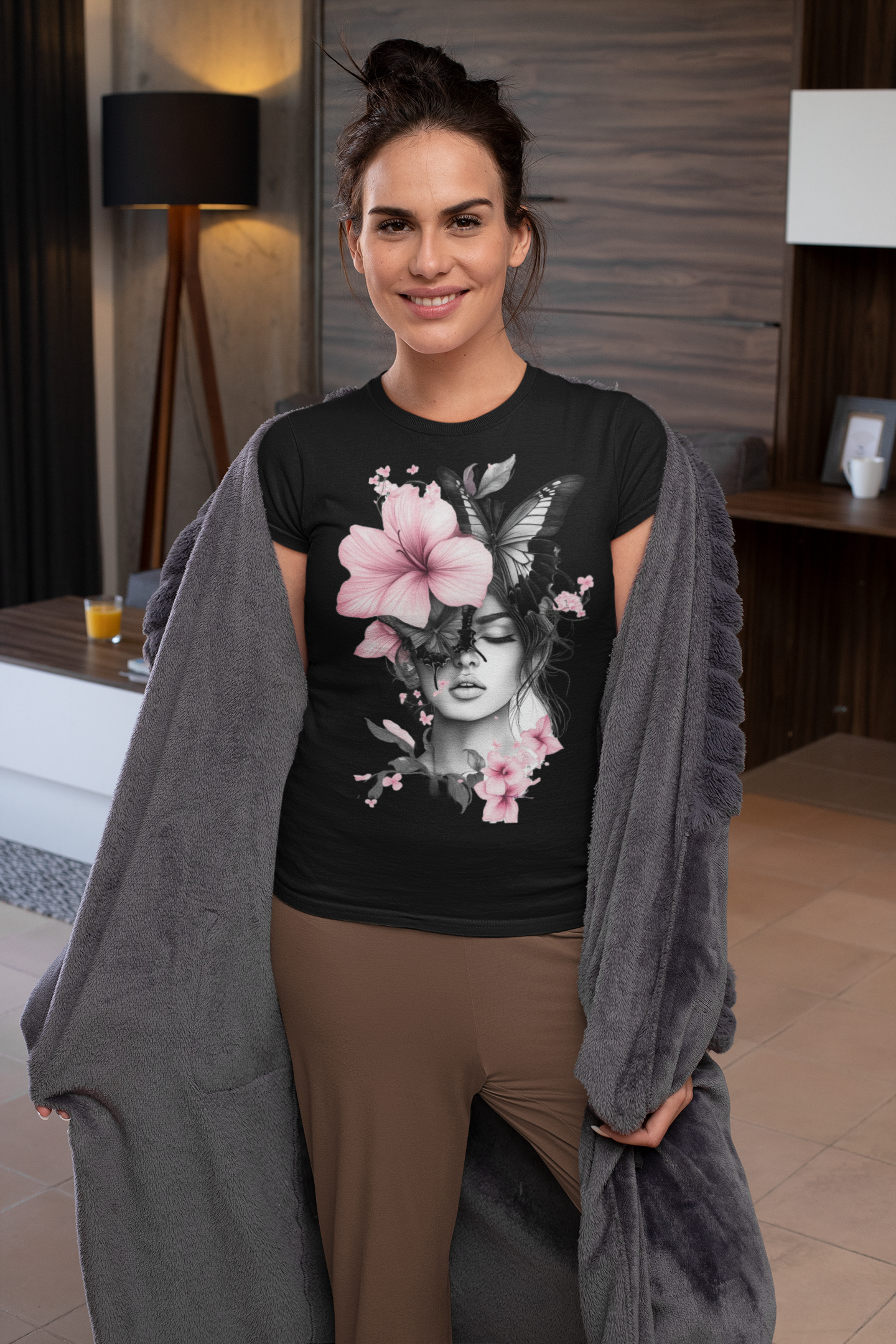 Abstract Printed Tee | Be for yourself