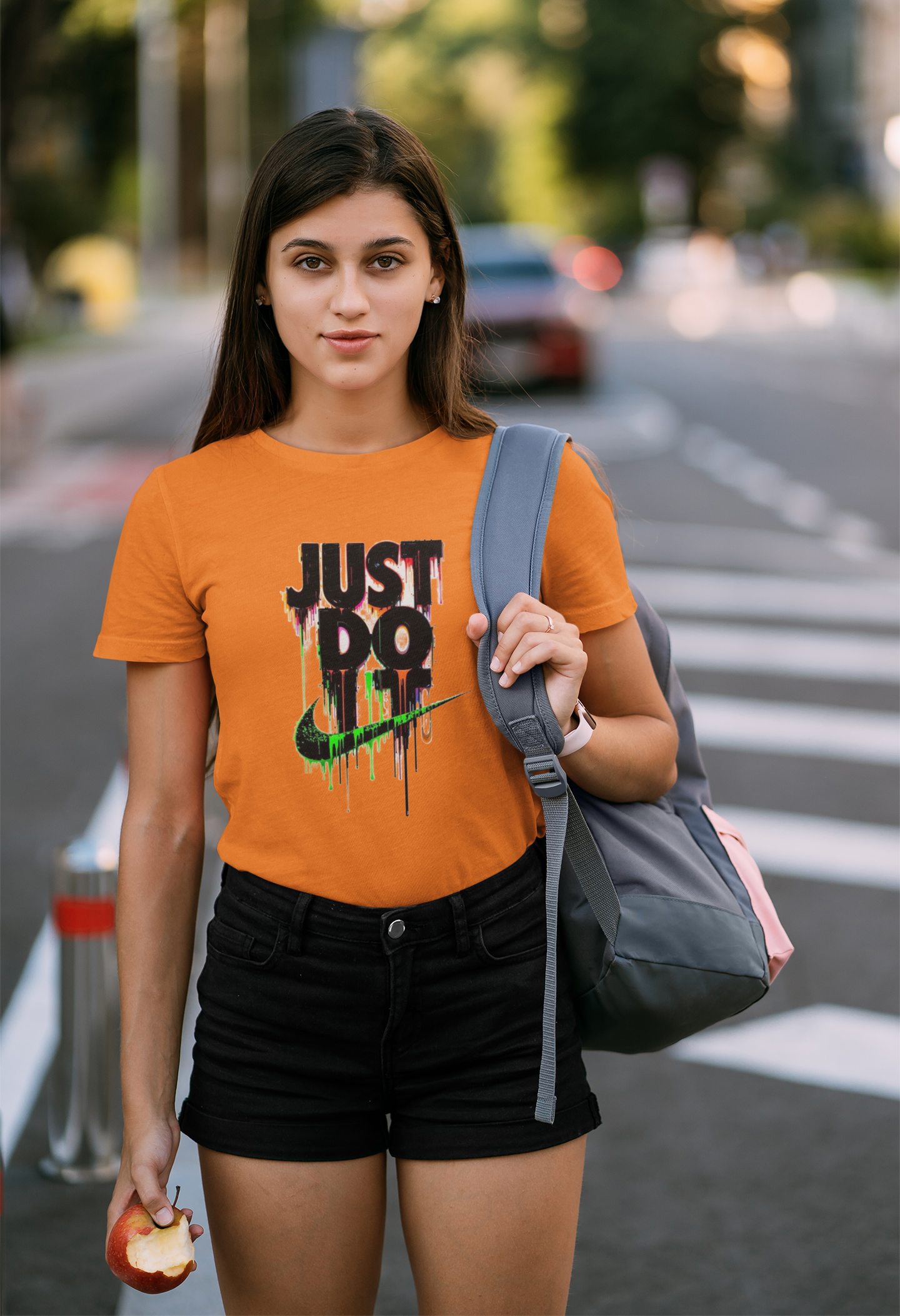 "Just Do It" Printed Tee