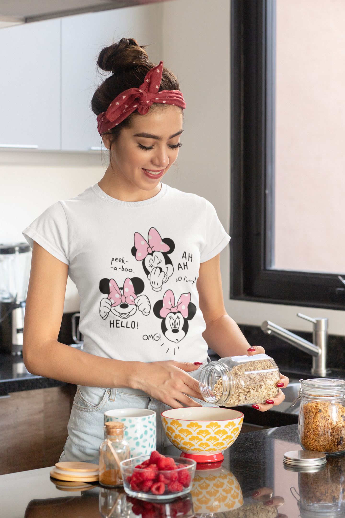 Minnie printed Tee