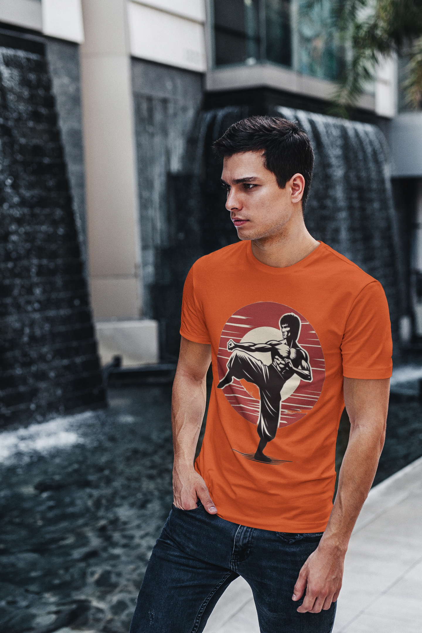 Bruce Lee Printed Tee | Be in Style