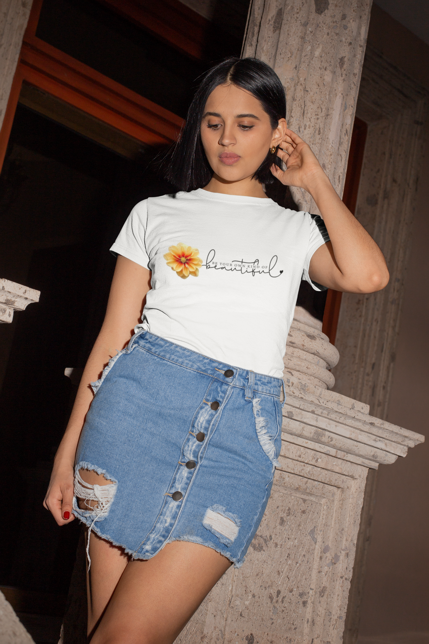Be Your Own Kind of Beautiful Printed Tee