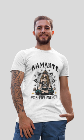 "Premium Cotton Mandala Printed T-Shirt for Men & Women | Spiritual Yoga Wear | Festival Outfit | Casual Everyday Style Tee"