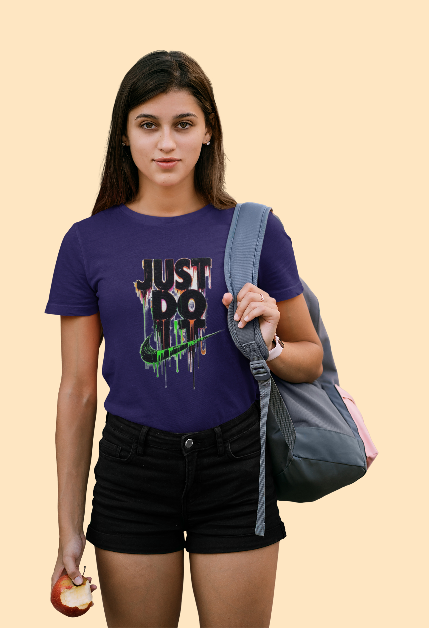 "Just Do It" Printed Tee