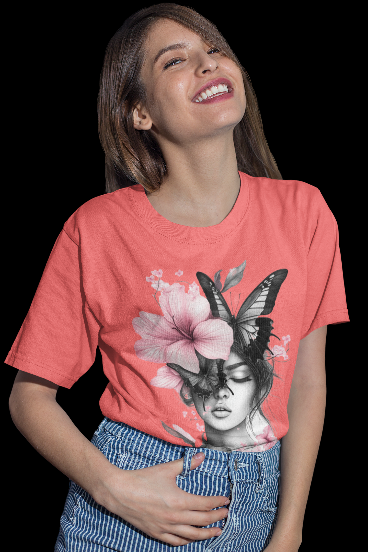 Abstract Printed Oversized Tee | Stay Comfy!!