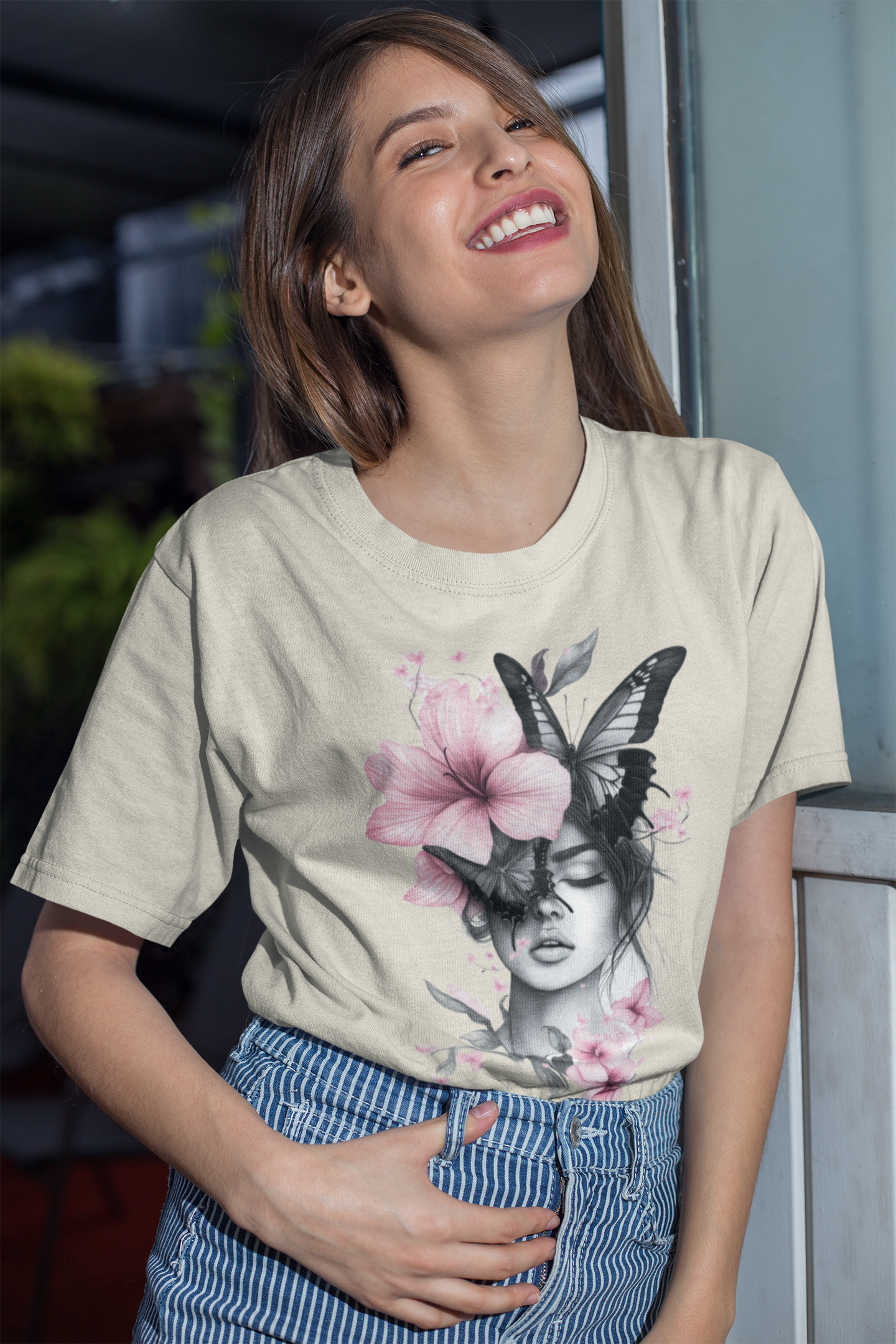 Abstract Printed Oversized Tee | Stay Comfy!!